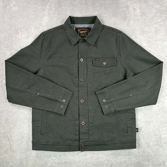 Howler Brothers Other - Howler Brothers Jacket Mens Medium Green Gaucho Utility Canvas Chore Outdoors